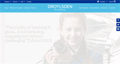 Desktop Screenshot of droylsdenacademy.com