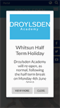 Mobile Screenshot of droylsdenacademy.com